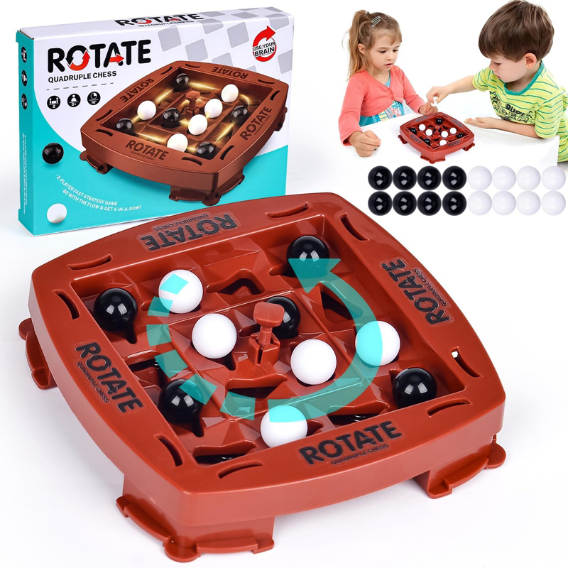 Board Game Yahtzee - Logic Chess Track Game Educational Toy,