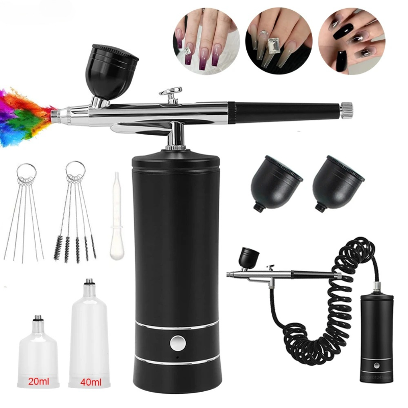 Miniature Painting Set - Airbrush Nail Art Painting Kit with
