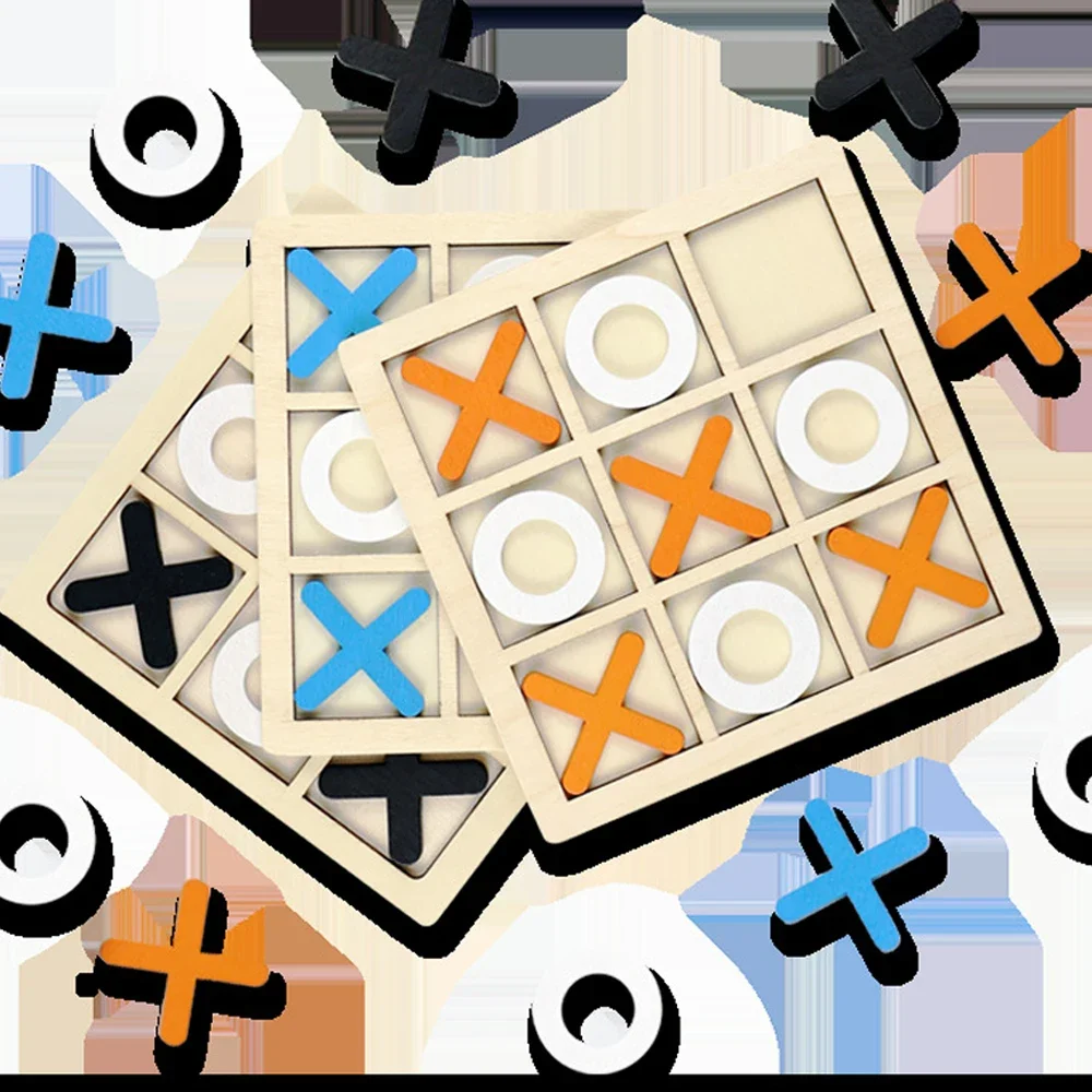 Wooden XO Tic Tac Toe Game Min - đánh giá và giá Board Game With Questions