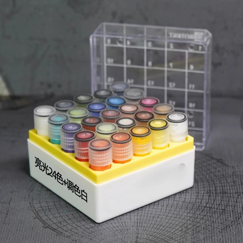 Acrylic Pigment Matte Metallic - đánh giá và giá Miniature Painting Set