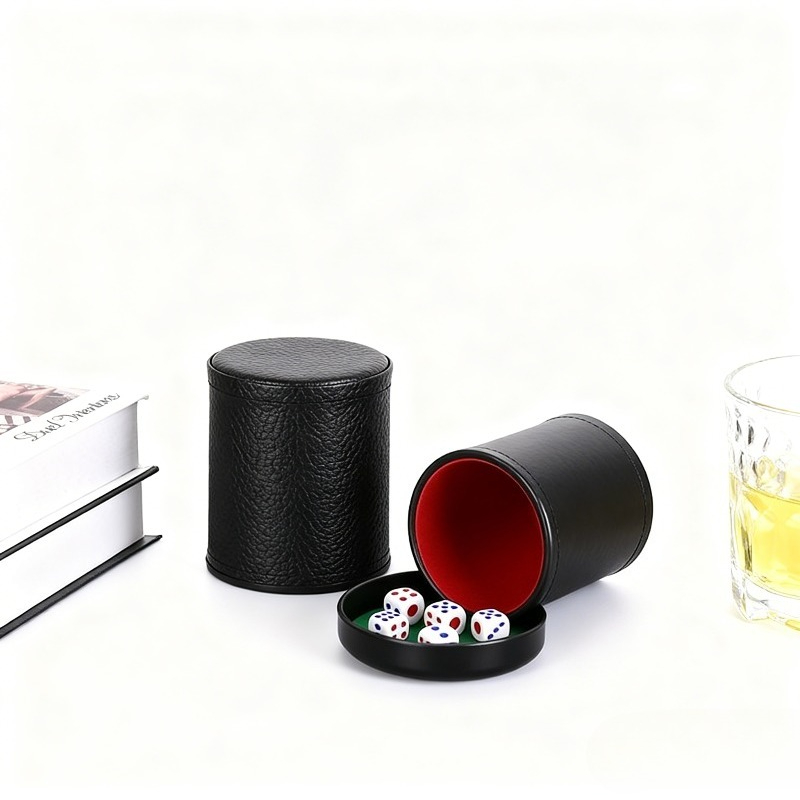 Orange Green Red Leather Dice  - đánh giá và giá Board Game Yahtzee