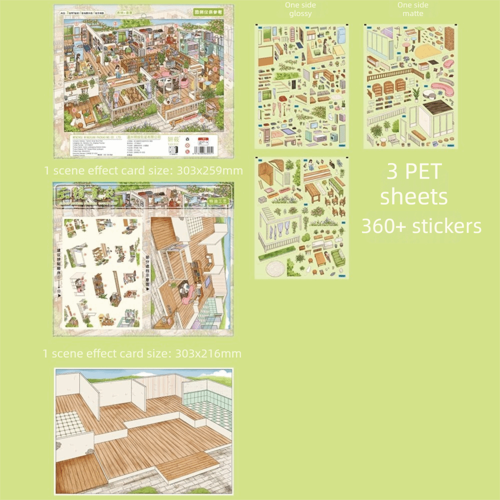 New DIY Oil Painting Street Sc - đánh giá và giá Miniature Painting Set
