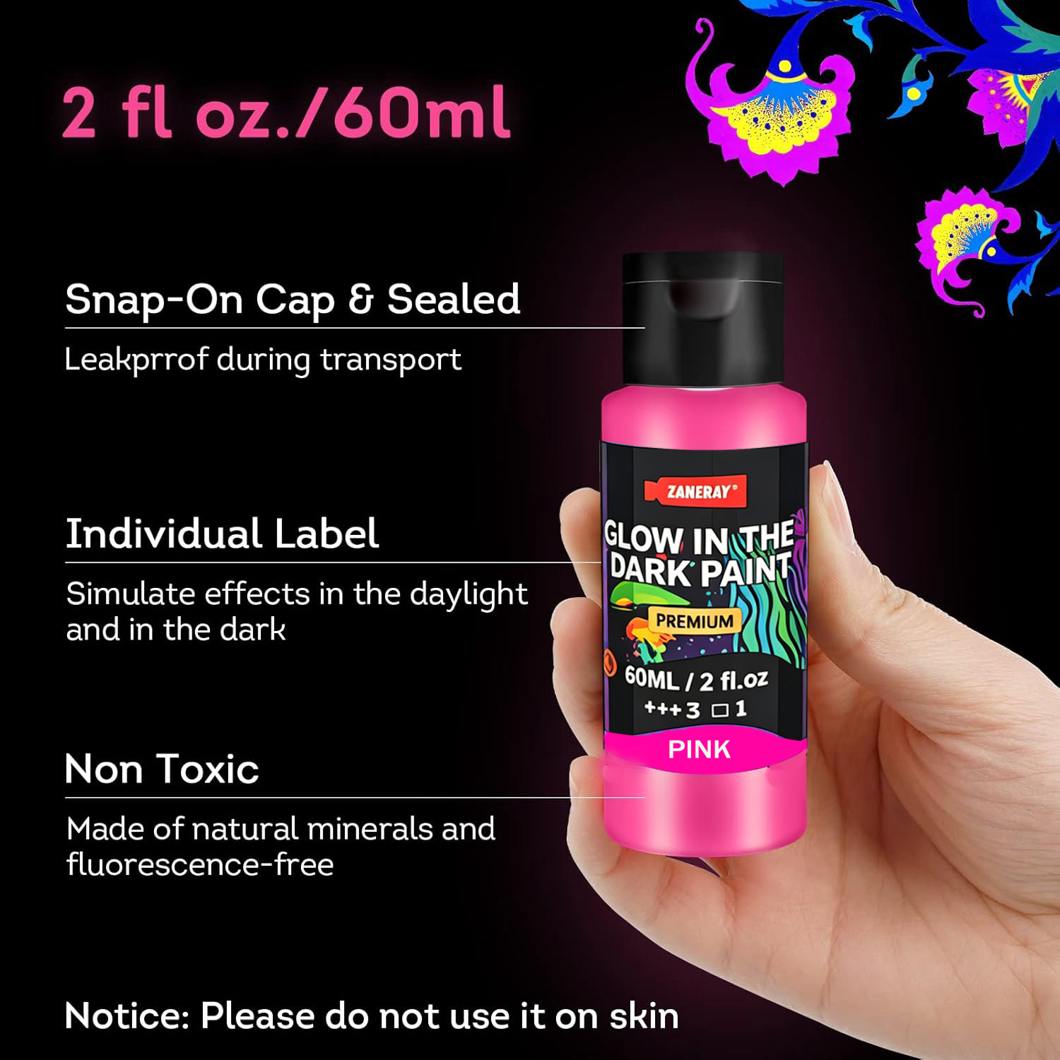 10 Colors 60ml Glow in Dark Ac - đánh giá và giá Miniature Painting Set