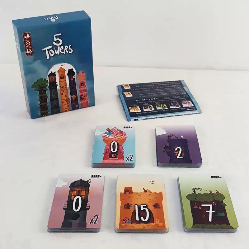 [JN] 1 Set Funny Strategy Part - đánh giá và giá Board Game For 5 Players