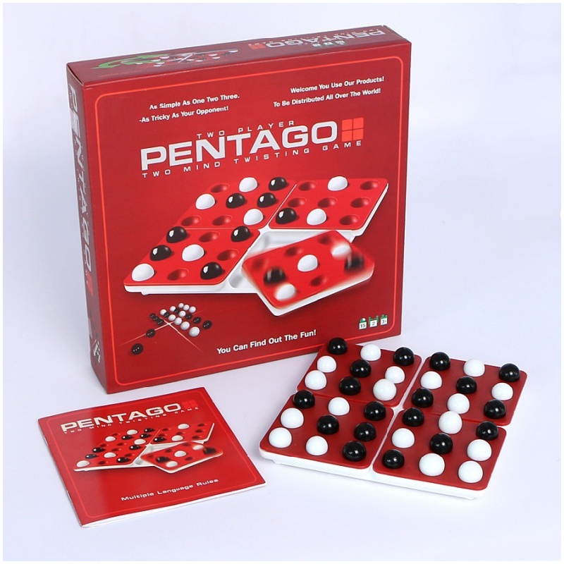 Black & White Rotating Gomoku  - đánh giá và giá Board Game For 5 Players