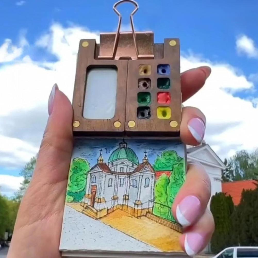 8 / 15 Grid Portable Sketchboo - đánh giá và giá Miniature Painting Set