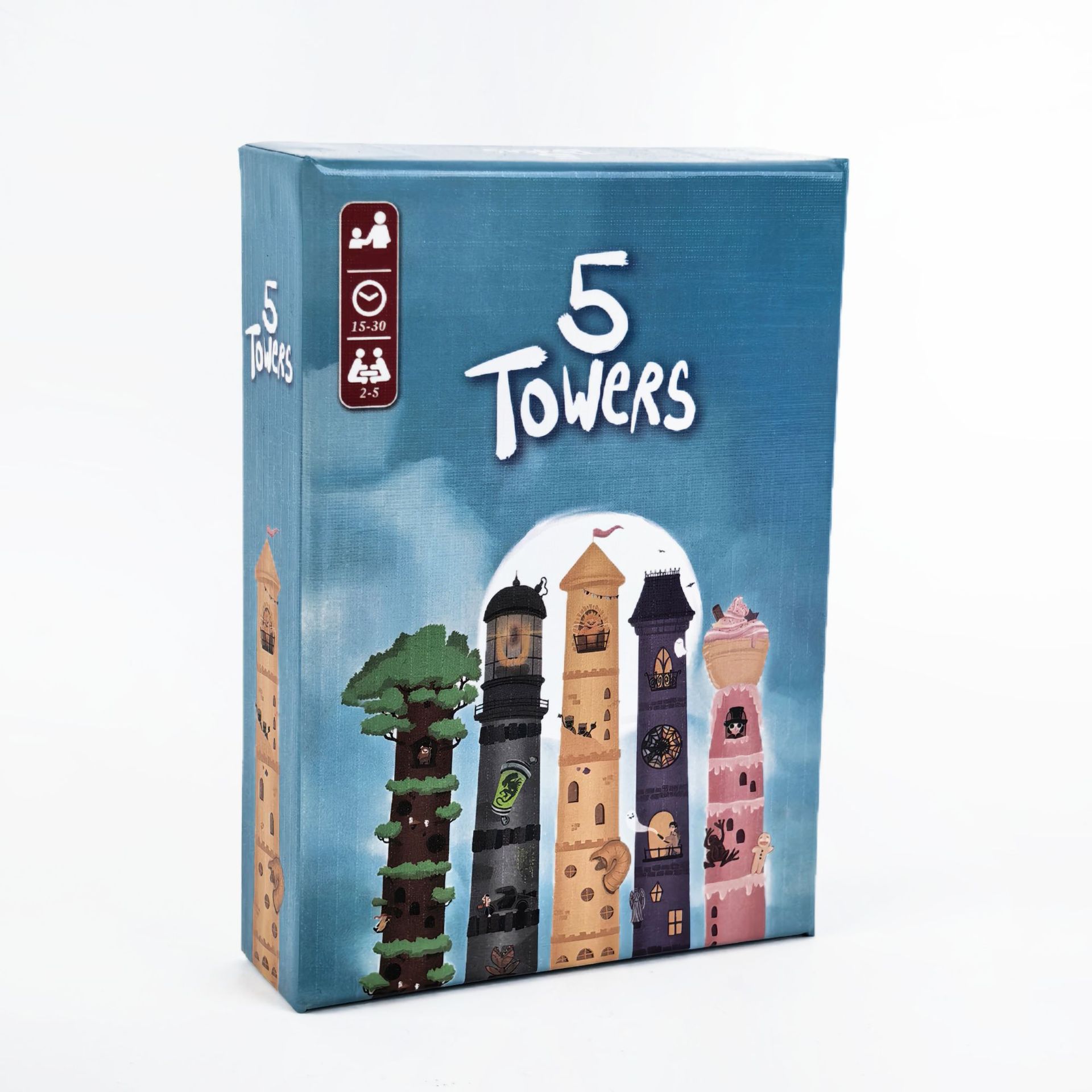 5 Towers Strategy Stacking Tow - đánh giá và giá Board Game For 5 Players