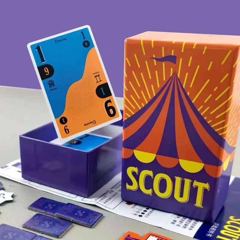 Scout Card Game Circus Scout B - đánh giá và giá Board Game Template