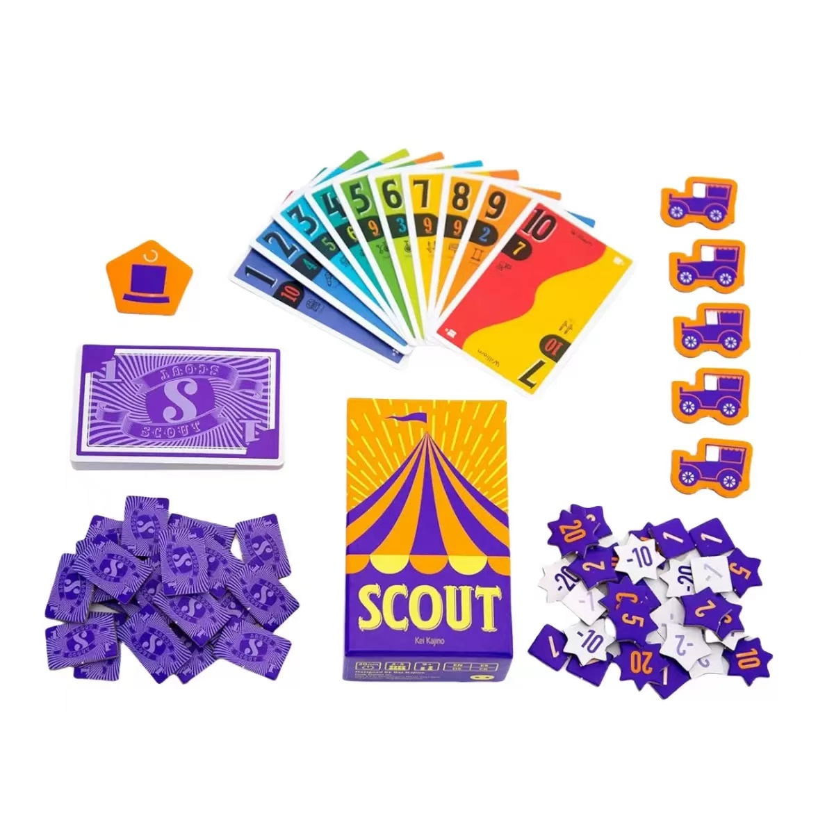 Scout Card Game Circus Scout B - đánh giá và giá Board Game Template
