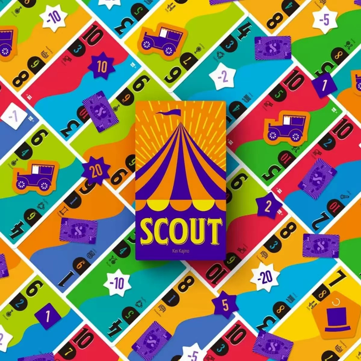 Scout Card Game Circus Scout B - đánh giá và giá Board Game Template