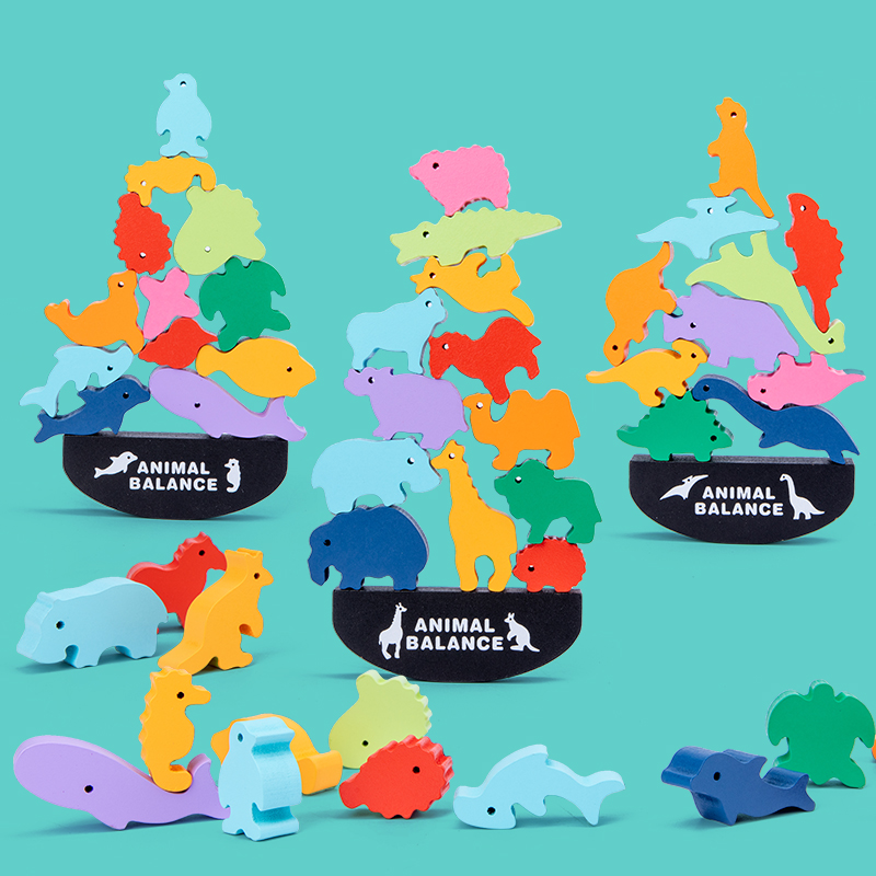 Montessori Children Wooden Ani - đánh giá và giá Board Game With Questions