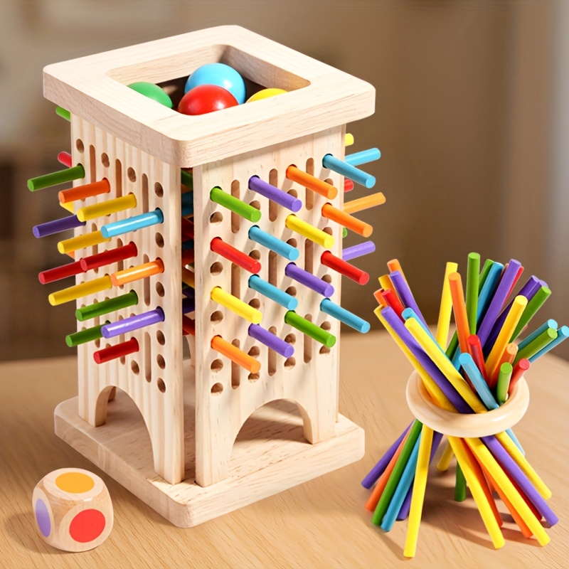 Montessori Wooden Board Game C - đánh giá và giá Board Game Family