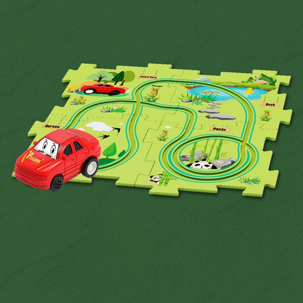 Slot Rail Race Car Track Toys  - đánh giá và giá Board Game Race Track