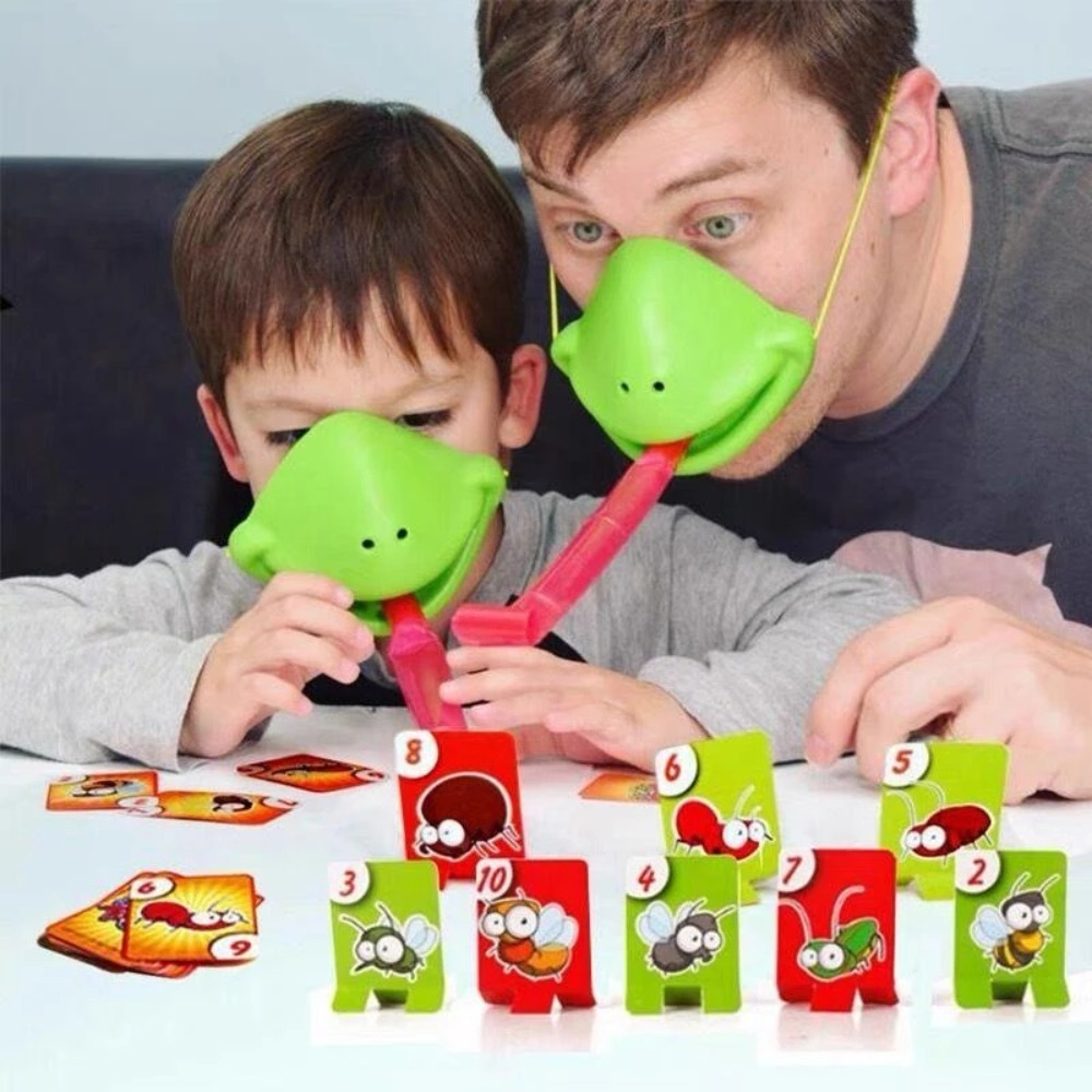 Frog Lizard Mask Wagging Tongu - đánh giá và giá Board Game Family