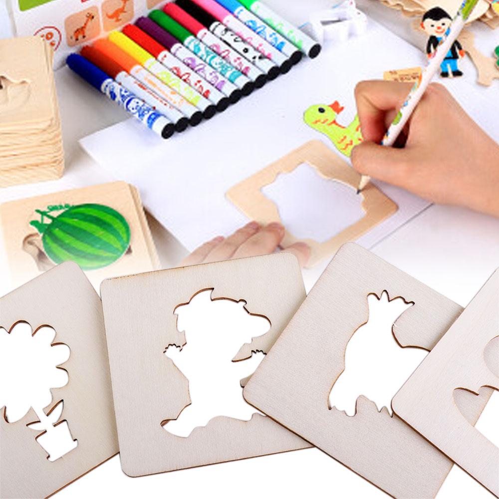 Game Drawing Stencils Kit Wood - đánh giá và giá Board Game Template