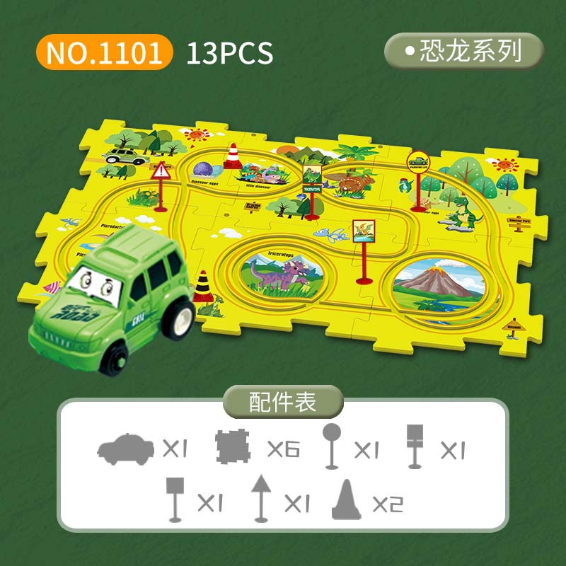 Montessori Electric Rail Car R - đánh giá và giá Board Game Race Track