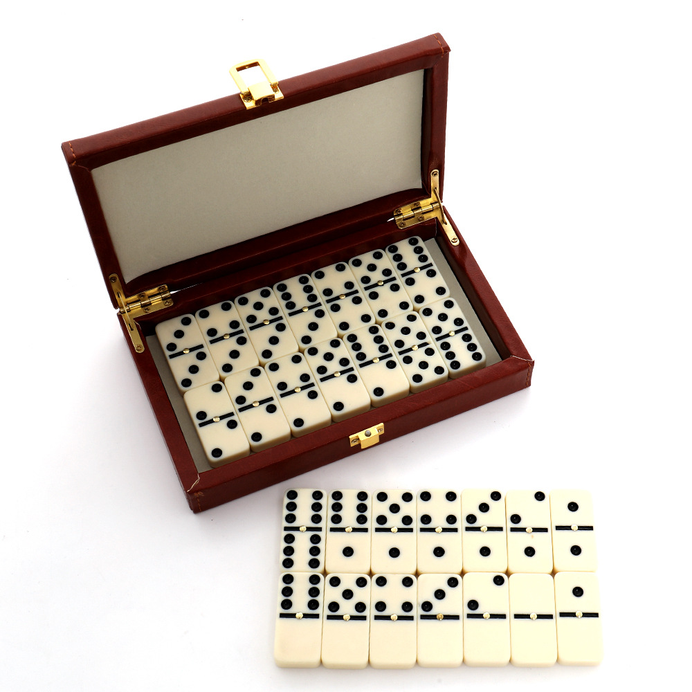 28Pcs Resin Domino Set Classic - đánh giá và giá Board Game Family