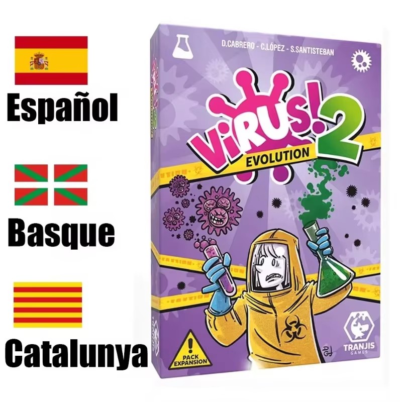 Cross-border New Virus Super V - đánh giá và giá Board Game Virus