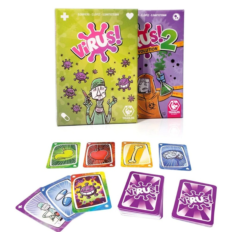 Cross-border New Virus Super V - đánh giá và giá Board Game Virus