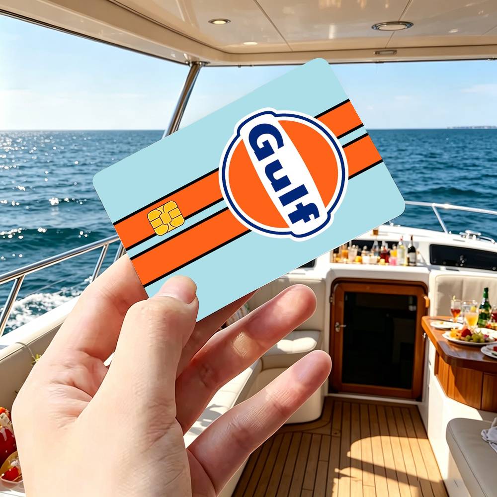 Gulf Racing Car Logo Credit Ca - đánh giá và giá Board Game Logo