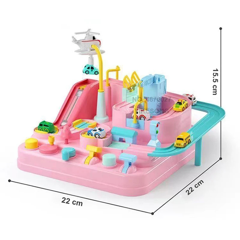 Hot Racing Rail Car Tracks Toy - đánh giá và giá Board Game Race Track