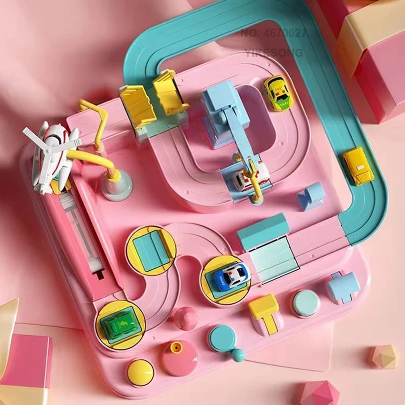 Hot Racing Rail Car Tracks Toy - đánh giá và giá Board Game Race Track