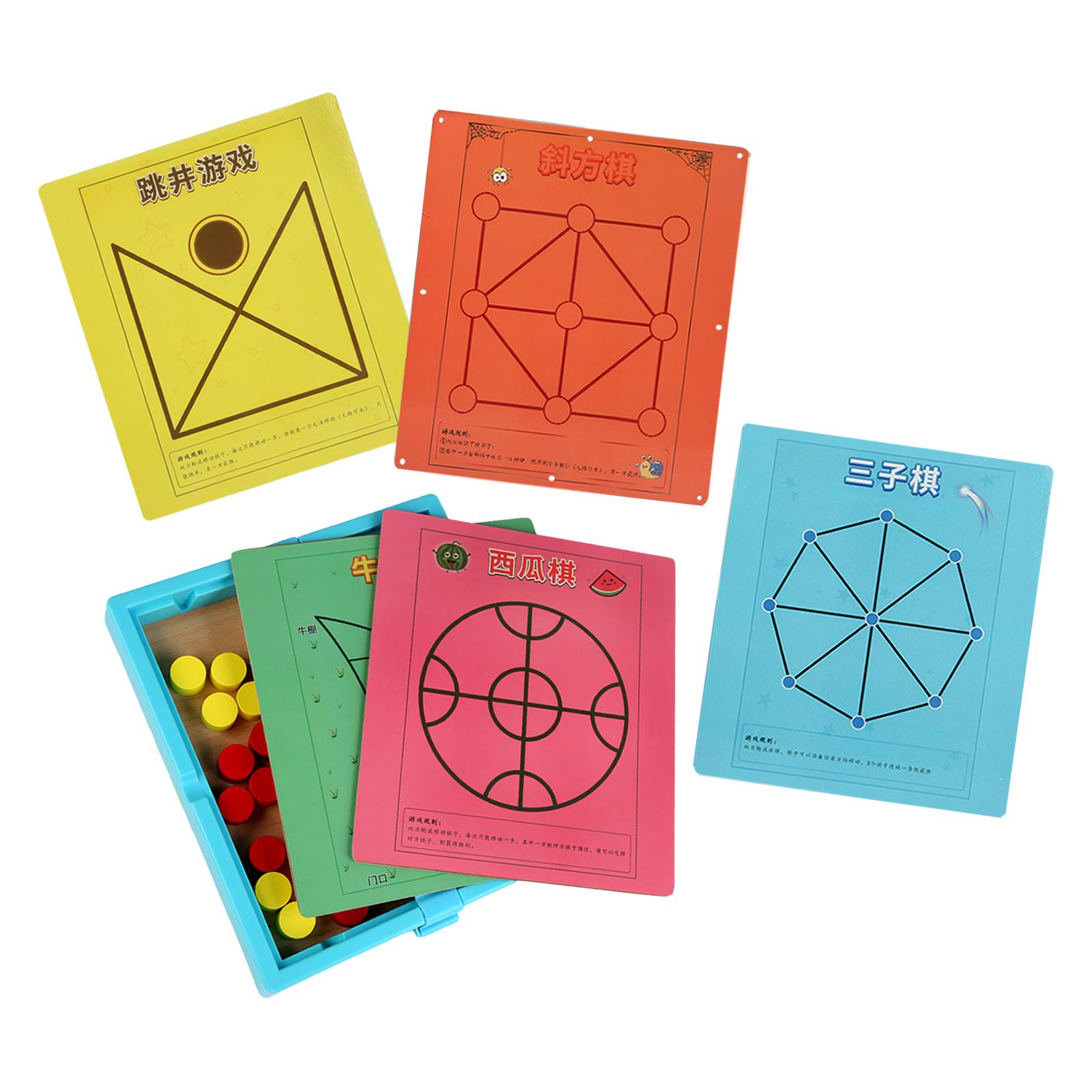 Portable 5 in 1 Board Game Tea - đánh giá và giá Board Game For 5 Players