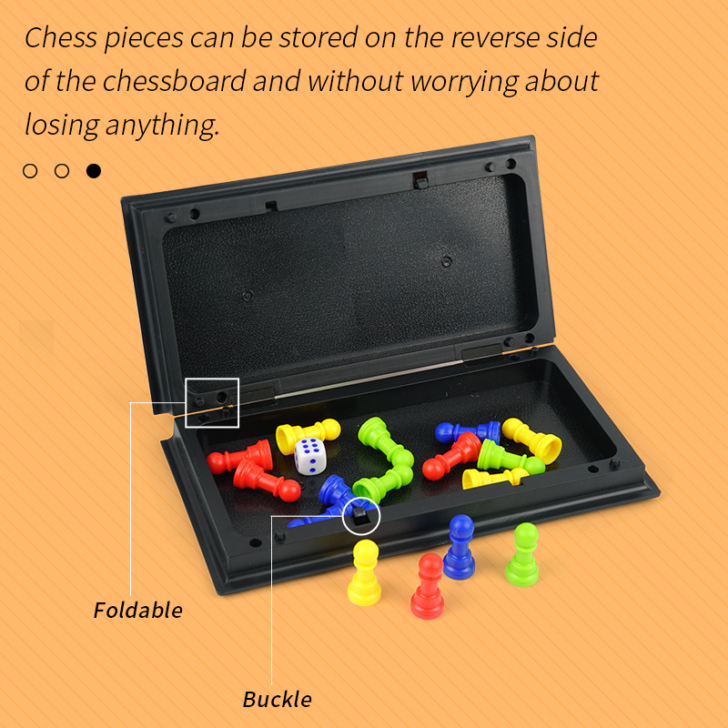 Portable Ludo Chess Backgammon - đánh giá và giá Board Game Vantage