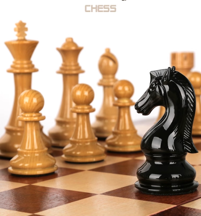 3 in 1 wooden chess foldable c - đánh giá và giá Board Game Logo
