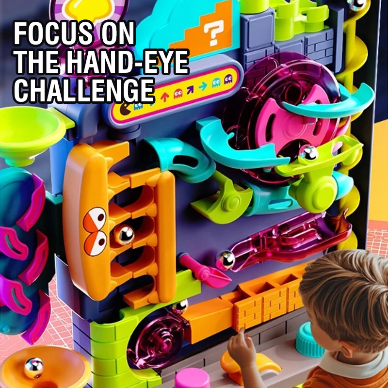 Puzzle Ball Track Race Run Bui - đánh giá và giá Board Game Race Track