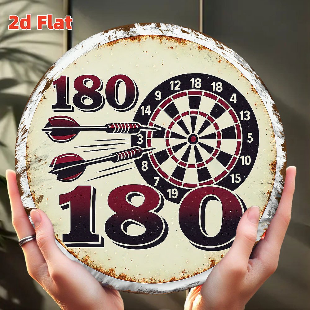 2D Flat, Dart Board Wall Decor - đánh giá và giá Board Game Template