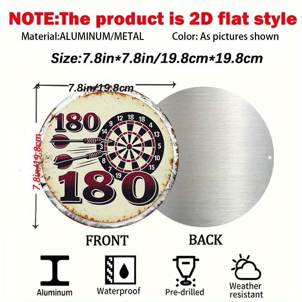 2D Flat, Dart Board Wall Decor - đánh giá và giá Board Game Template