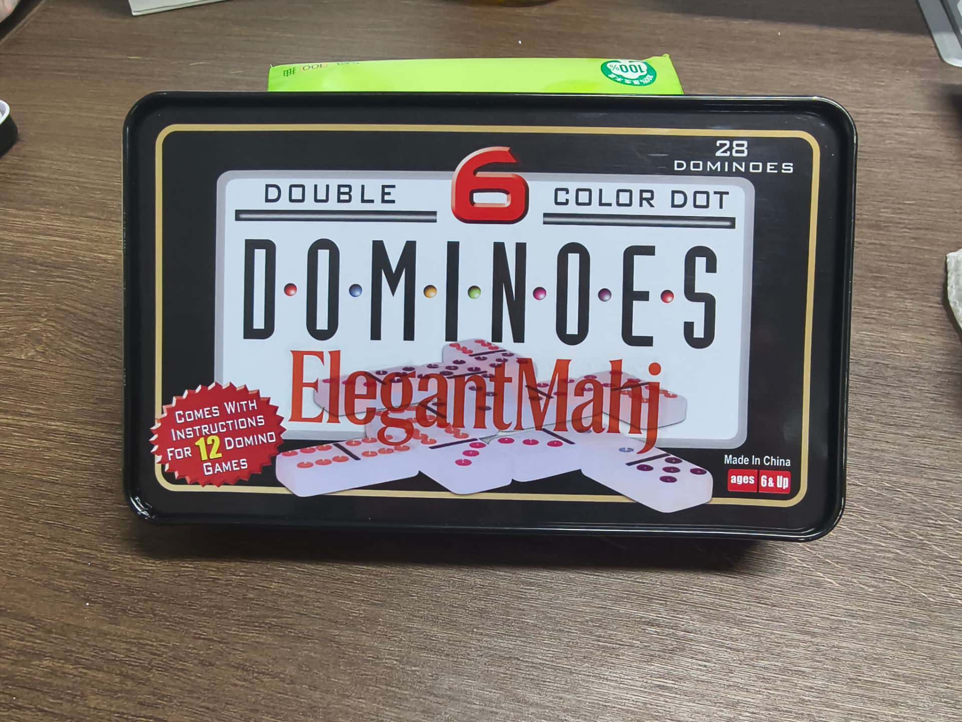 ElegantMahj Double Six Dominoe - đánh giá và giá Board Game Family