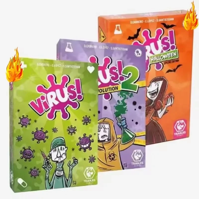 Interesting Virus Card Game &  - đánh giá và giá Board Game Virus