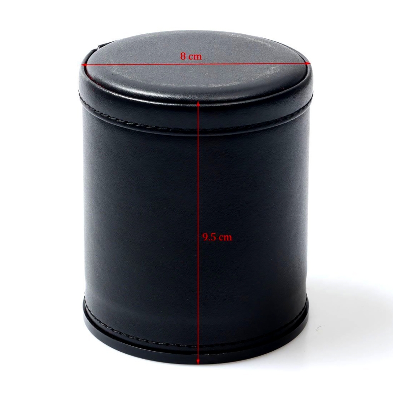 Leather Dice Cup Silent  Shaki - đánh giá và giá Board Game Yahtzee