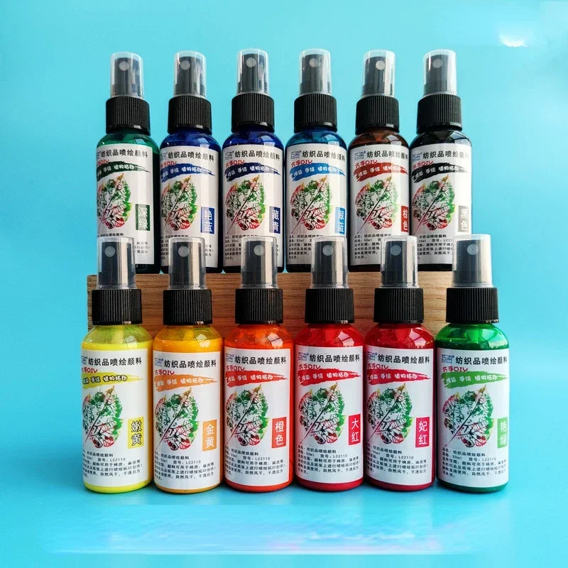 New 50ml/bottle 12colors Texti - đánh giá và giá Miniature Painting Set